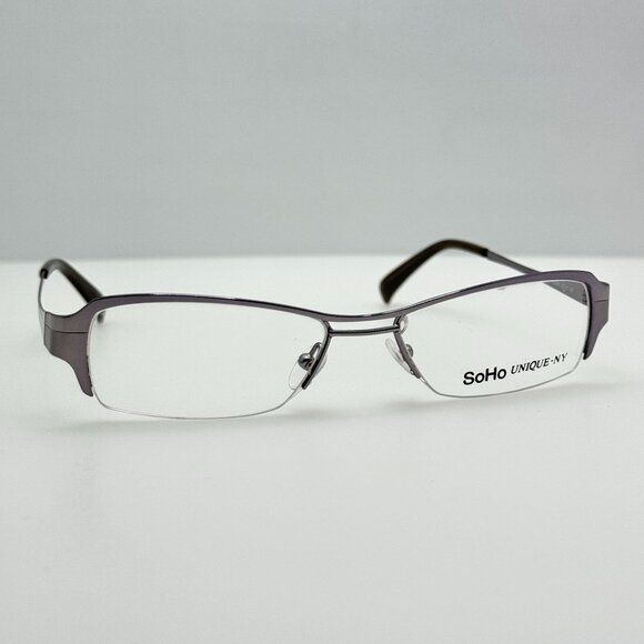 Soho Eyeglasses Eye Glasses Frames SU-604 Silver 52-17-135